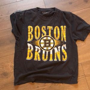 Boston Bruins vintage style worn in tee